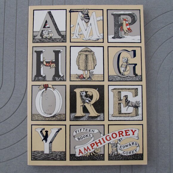 Edward Gorey Amphigorey: 15 Books in one An illustrated collection of 15 stories - Picture 3 of 9